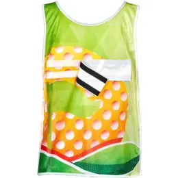 Hoppla Jackal Polyester Caddy Bib with PVC Name Sleeve Branded 3